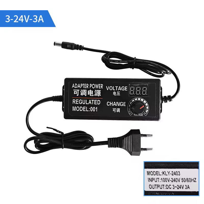 3-24V 3A Variable Power Supply